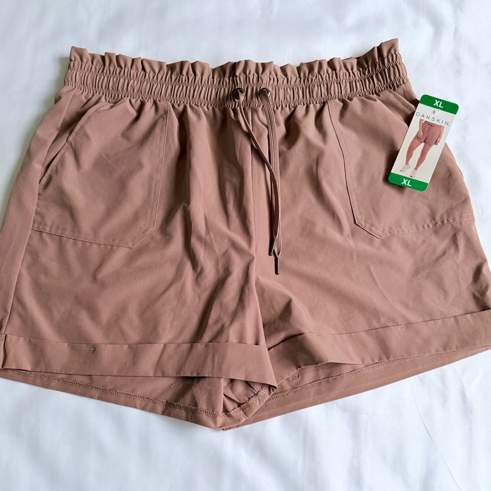 Danskin High Waist Brown Shorts